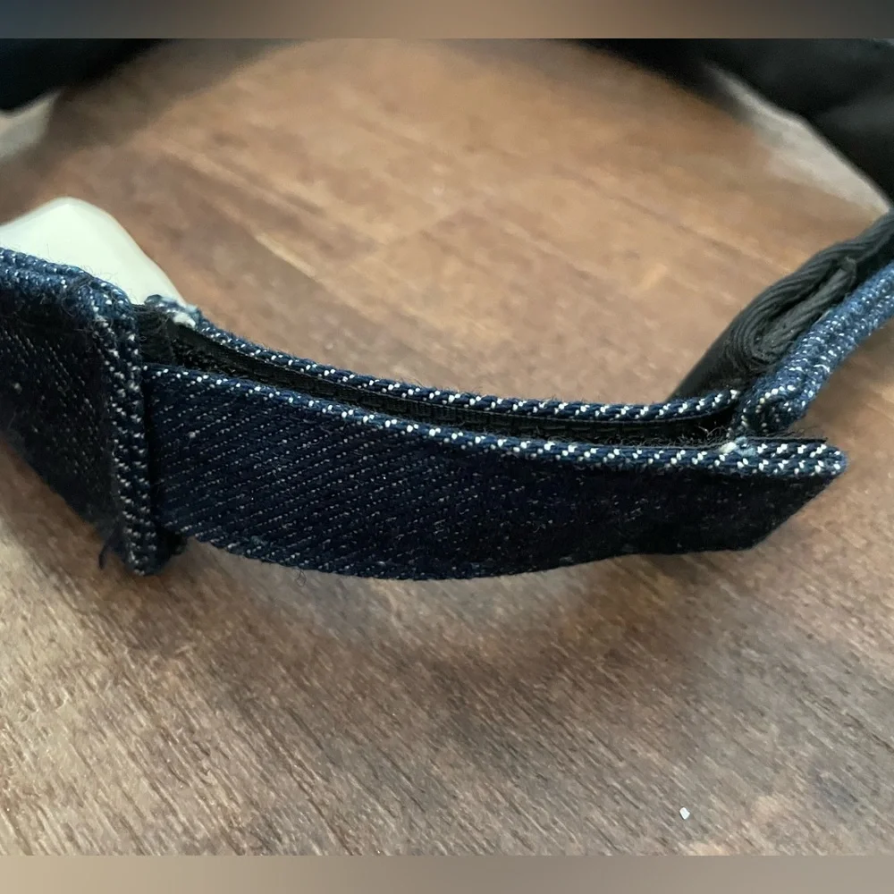Denim USA Embroidered Visor - Navy Blue